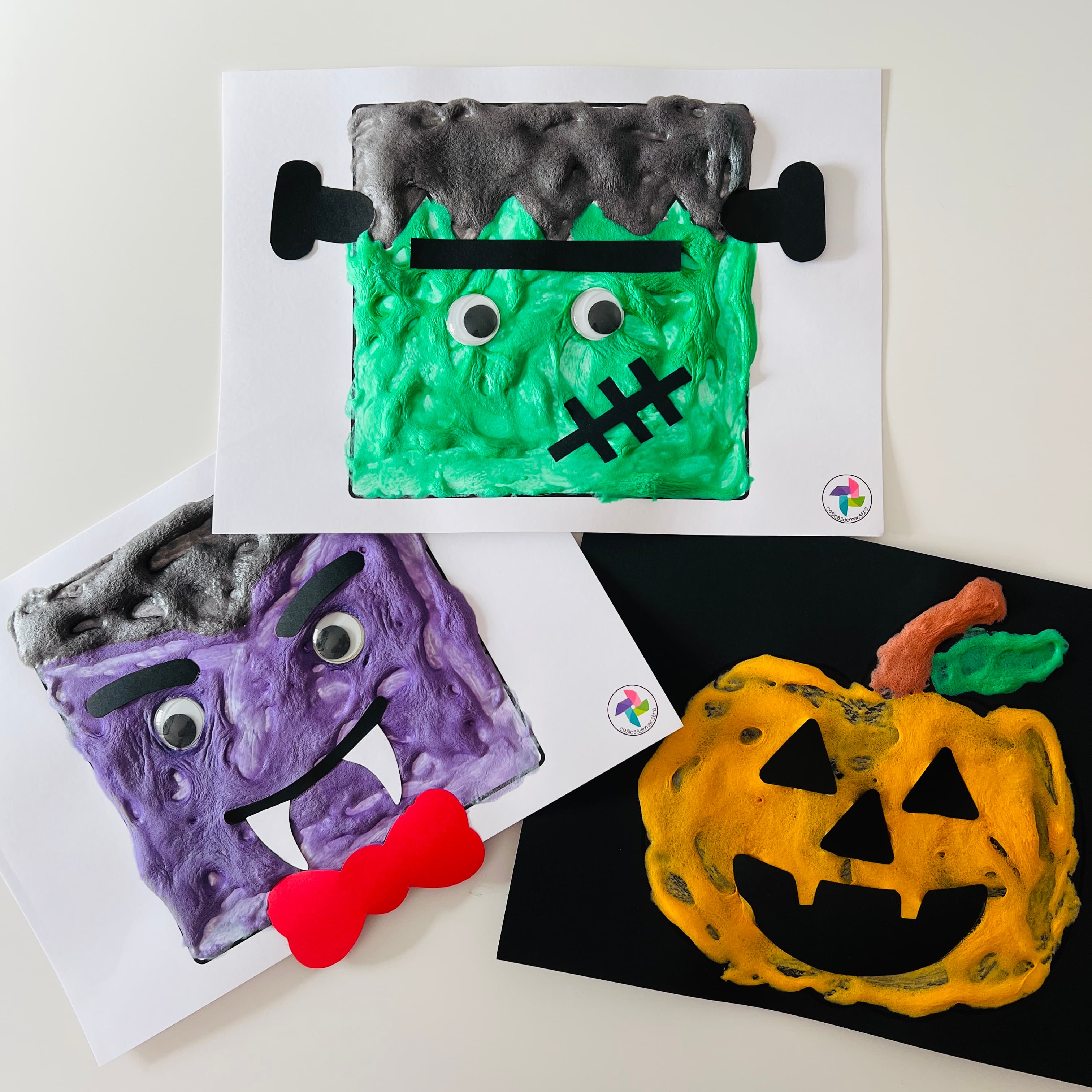 Halloween Puffy Paint