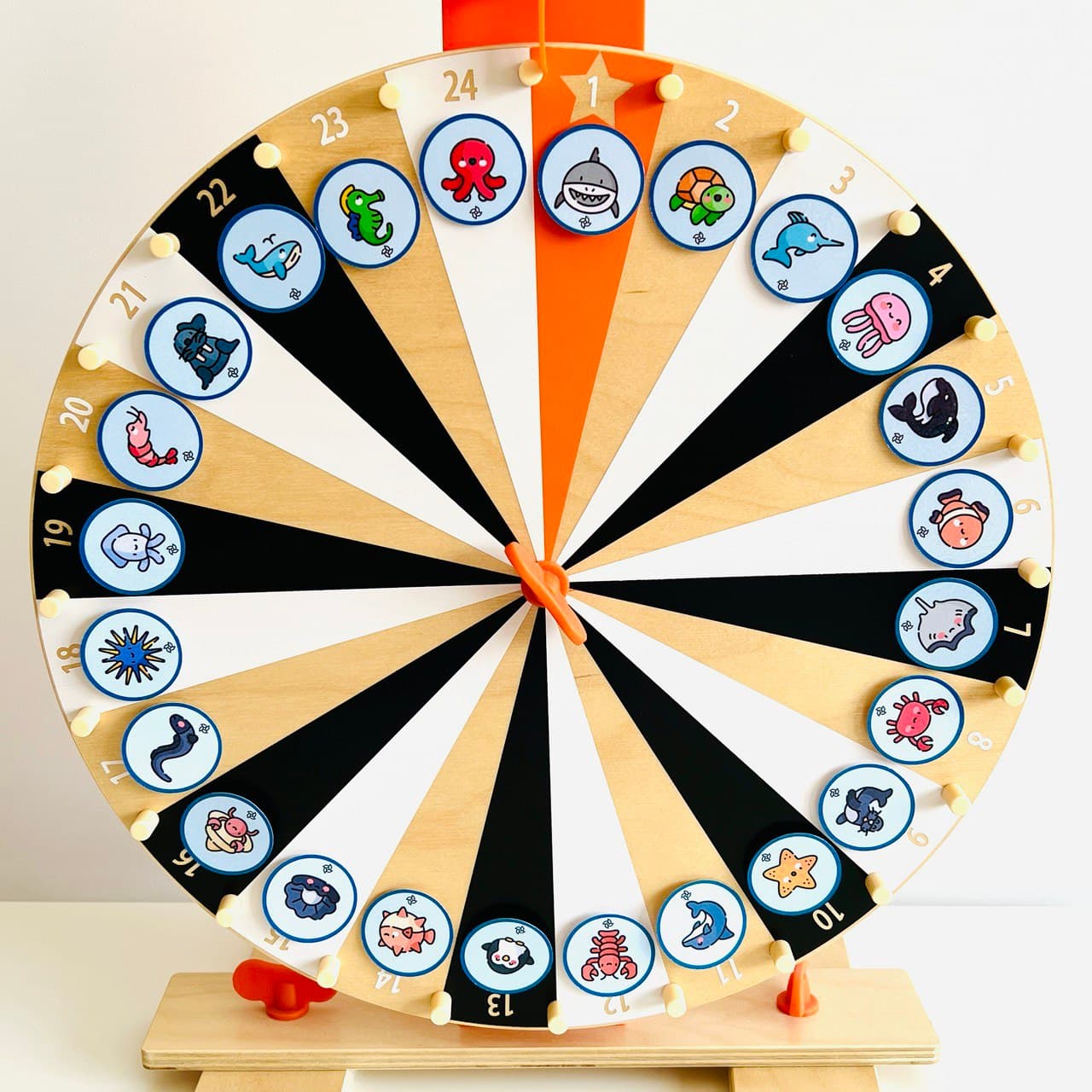 Ruleta animales marinos