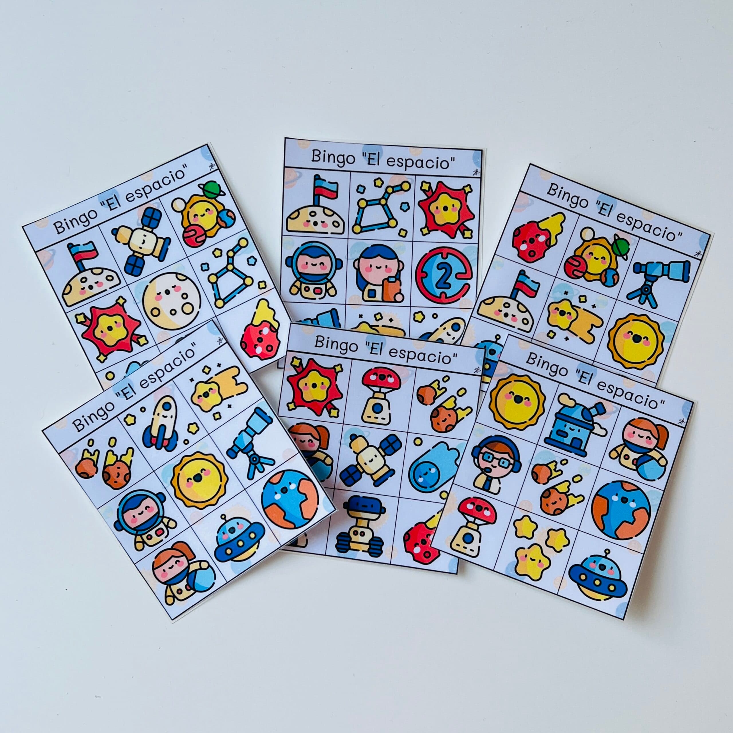 Bingo "El espacio"