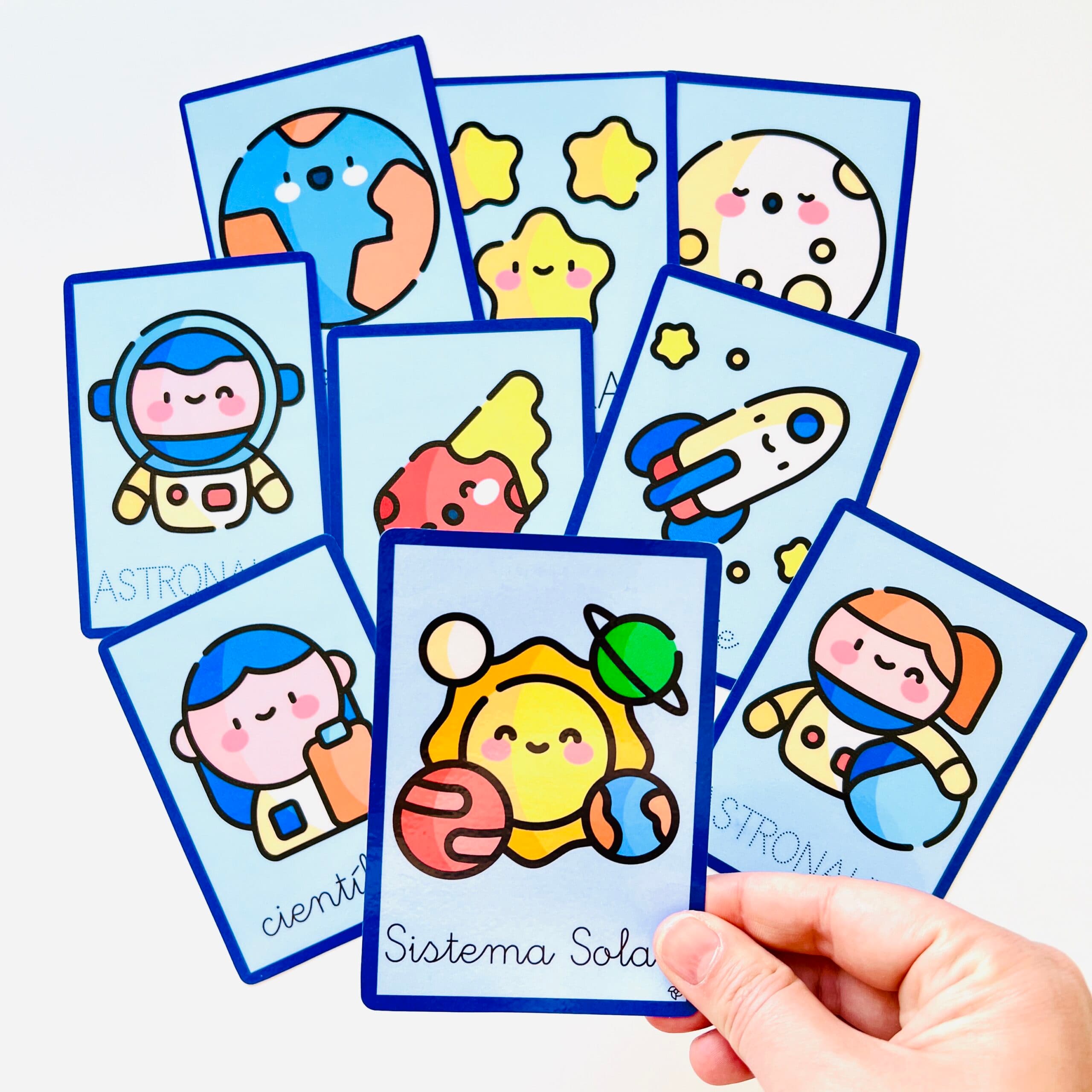 Flashcards "El espacio"