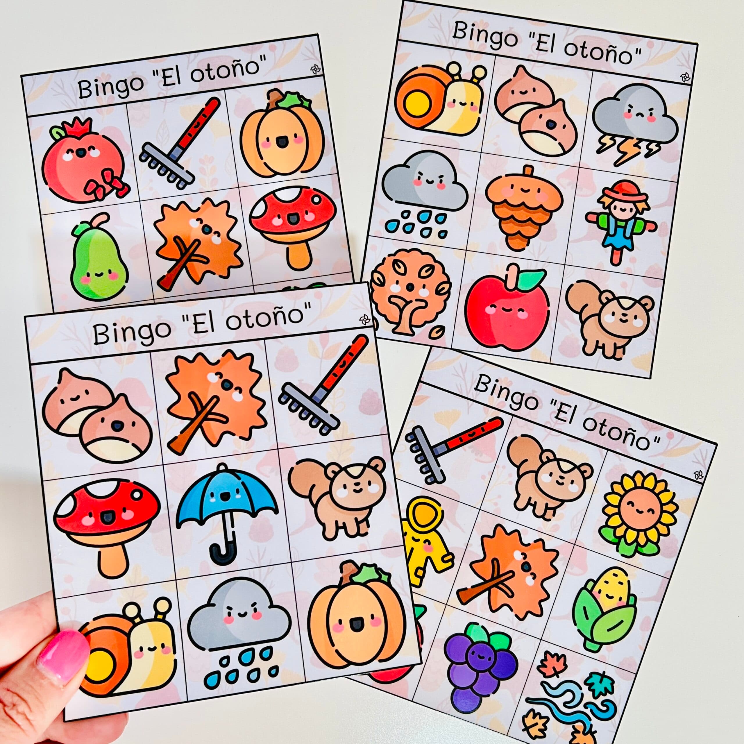 Bingo "El otoño"